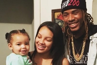 A picture of Zaviera with her parents.